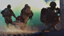The RN Amateur Photographer of the Year Award - Awarded to the best portfolio of 2 Service-related photographs submitted by an individual. Winner: Sergeant Richard Harley RM