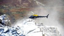 An Army Air Corps (AAC) Squirrel helicopter from 670 Squadron AAC during a pilot training sortie in Snowdonia, North Wales.

Photo Crown Copyright 2010