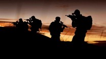 The Commandant General Royal Marines' Prize - Awarded for the best section or unit portfolio of three prints depicting Royal Marines related subjects.  Winner: Fleet Photographic Unit North