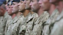 Troops from 58 Squadron, on parade during the Freedom of St Andrews Parade.

Picture: Crown Copyright 2014 / Royal Air Force / Cpl Dave Blackburn