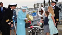 The Queen – as the Duke of Lancaster - launched the Type 23 frigate in 1990 and has taken a keen interest in her work ever since.
