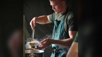 The Royal Navy Photographer of the Year 2014 - Awarded to the best portfolio of four photographs of Service-related subjects submitted by an individual.  Winner: Leading Airman (Photographer) Alex Knott