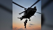 The Royal Navy Photographer of the Year 2014 - Awarded to the best portfolio of four photographs of Service-related subjects submitted by an individual.  Winner: Leading Airman (Photographer) Alex Knott