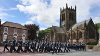 RAF Leeming Personnel Step Into the Sunshine