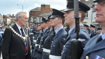 RAF Leeming Personnel Step Into the Sunshine