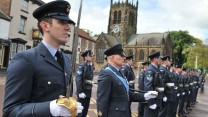 RAF Leeming Personnel Step Into the Sunshine