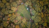 Aerial Pictures Reveal Landscape Still Scarred By WW1