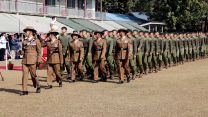Over 300 Gurkha recruits swore allegiance to the King during their attestation parade in Nepal.
