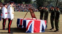 Over 300 Gurkha recruits swore allegiance to the King during their attestation parade in Nepal.