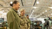 HRH The Countess Of Wessex visits MOD Lyneham as Colonel-in-Chief of the-Corps of REME 4 CREDIT Crown Copyright