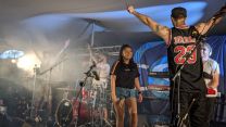 Rock The 90s on stage for CSE at RAF Marham
