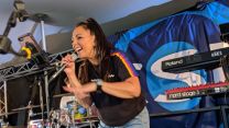 Rock The 90s on stage for CSE at RAF Marham