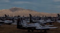 The Arizona Desert hosts the largest 'boneyard' in the world (Picture: US Department of Defense).