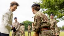 The Princess Royal visits 1st Military Working Dog Regiment to mark its 10th anniversary (Picture: British Army).