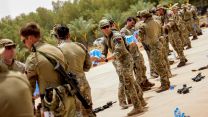military personnel seen here unloading stores for British Nationals, who will be evacuated from Sudan 25042023 CREDIT MOD Crown Copyright