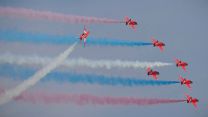 RAF Red Arrows are in Croatia on Ex Spring Hawk 23 (Picture: MOD).