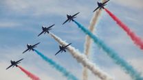 RAF red arrows were guaranteed weather in Croatia allows for the team to fly multiple sorties a day; honing their skills and maneuvers in preperation for the 2023 display season begins (Picture: MOD).