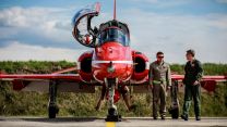 RAF Red Arrows are in Croatia on ExSPRINGHAWK 23 where they continue their pre-season training. The almost guaranteed weather in Croatia allows for the team to fly multiple sorties a day (Picture: MOD).