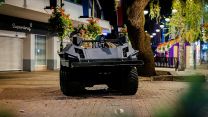 Remote Piloted Vehicles (RPV) being driven through Swindon town during the exercise to carry Ammunition and resupply troops as well as casualty extraction during LIVEX 23 (Picture: MOD).