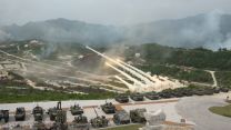 US and South Korean forces staged a live firing exercise to mark the 70th anniversary of the ROK-US Alliance and the 75th anniversary of the founding of South Korea's armed forces. CREDIT US DEPARTMENT OF DEFENSE
