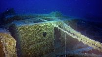 The British Ocean Liner Arcadian vessel was torpedoed by a German submarine and sunk in the First World War (Picture: Kostas Thoctarides)