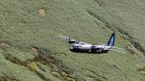 The Hercules flypast marked the end of the plane's service in the UK (Picture: MOD).