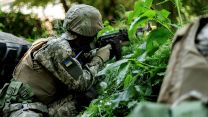 Anonymous Ukrainian soldier training on Operation Interflex (Picture: MOD Crown Copyright).