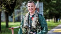 Wing Commander Adam Collins Officer Commanding of the Royal Air Force aerobatic team (Picture: MOD).