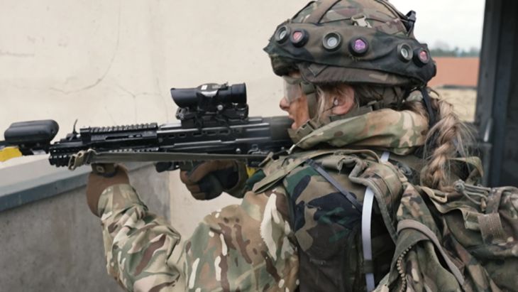 Female service personnel are increasingly taking on combat arms roles - and that means they need to be protetcted as well as their male comrades