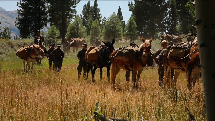 Military Mule School in California for Exercise Green Dagger