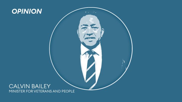 Calvin Bailey MP commissioned as a pilot into the RAF in 1999, flying predominantly C-130 and A400M aircraft (Picture: BFBS)
