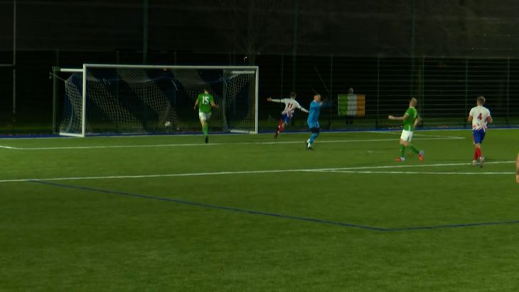 10122025 Josh Randall celebrates UKAF goal v Irish Credit BFBS.jpg