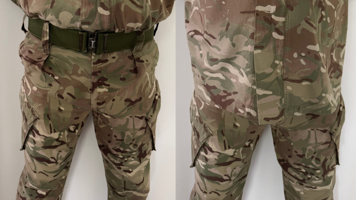 RAF lightweight PCS jacket tucked in vs tucked out