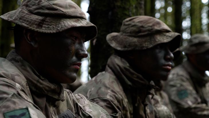 The recruits are referred to as 'the boys', which refers to the fact most are under the age of 20 and the Brigade of Gurkhas is still a male-only organisation