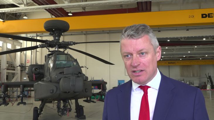 Defence Industry and Readiness Minister Luke Pollard responding to a BFBS audience poll