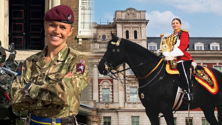 Lance Corporal Grace Cussons says her inspiration to succeed came from her friend Captain Lizzie Godwin, who was killed in a road traffic incident last year (Picture: BFBS/MOD)