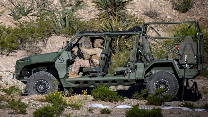 The M1301 Infantry Squad Vehicle is already in use with the US Army and has been tested by the US Marine Corps