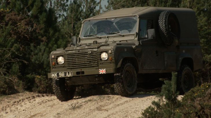 The Army has begun to retire its fleet of Land Rovers