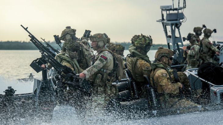 The rationale behind the name change is that personnel making up the brigade – Royal Marines, Army Commandos and Royal Navy Commandos – have been using new, more modern tactics (Picture: MOD)