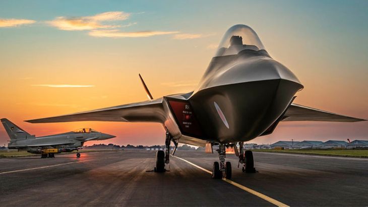 Typhoons, F-35s and the RAF's new sixth-gen Tempest are all expected to benefit from the Storm Fighter autonomous wingman programme (Picture: BAE Systems)