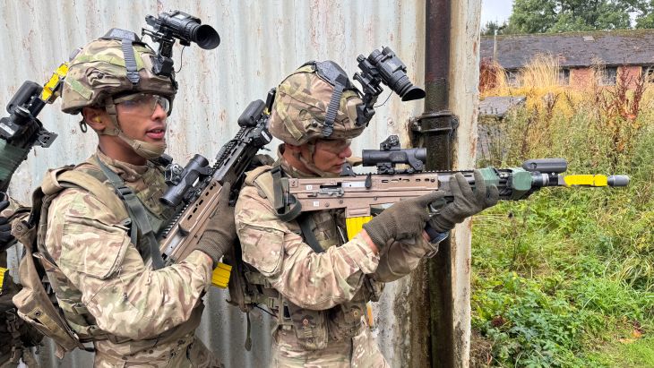 Gurkha Recruits Urban Training at Catterick