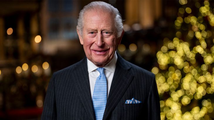 King Charles delivers his 2025 Christmas Day message from Westminster Abbey