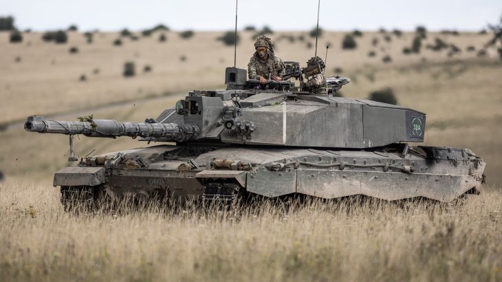 The multiple tank variants of the Second World War have now given way to the main battle tank, exemplified by the Challenger 2 (Picture: MOD)