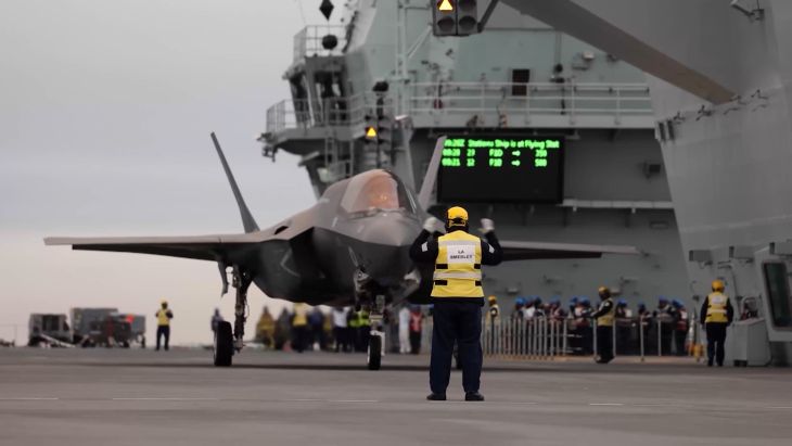 RAF on Carrier Strike Group 2025 