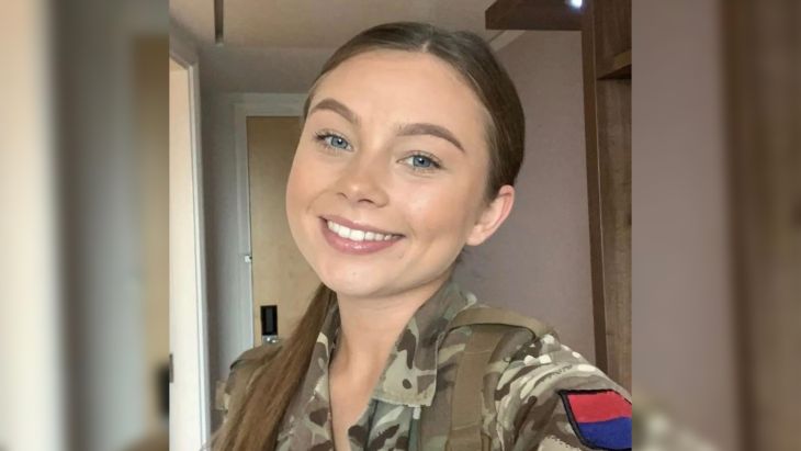 Gunner Jaysley Beck took her own life in December 2021, several months after the sexual assault (Picture: Undated family handout)