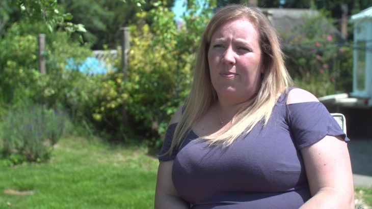 Katie Broomfield speaking to Forces News about mental health struggles faced by Armed Forces families for Mind Kind 