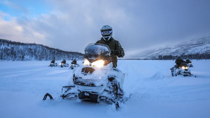 The Royal Marines are experts in Arctic warfare and could be called upon to fight if the unthinkable became a reality (Picture: MOD)