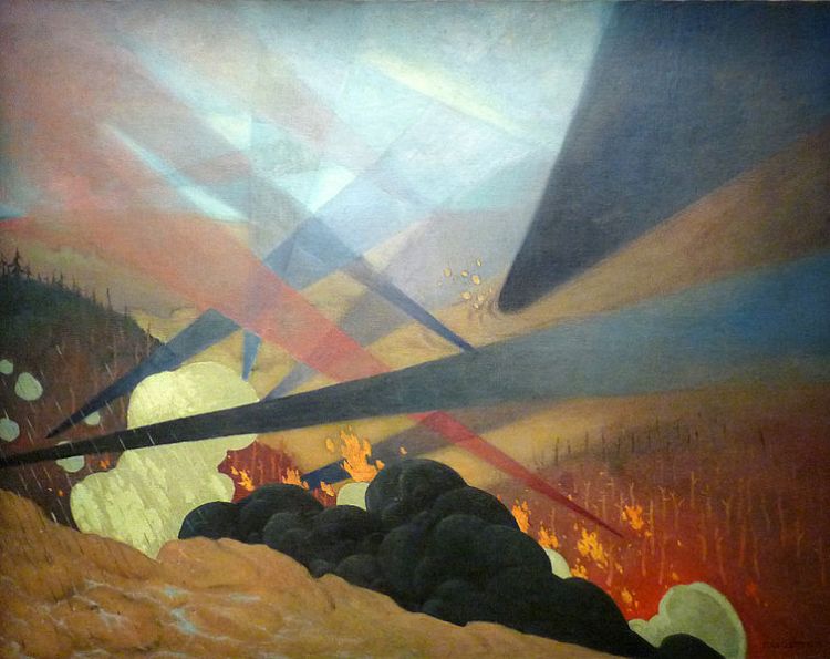 Verdun at night