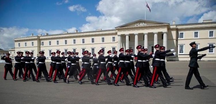 Army Reserve Officers Pass Out Parade