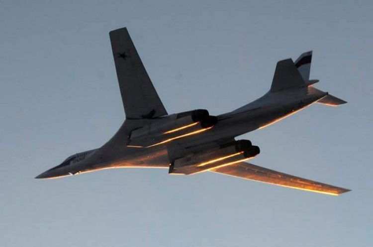 Russian Air Force Tu-160 Blackjack Supersonic Bomber 